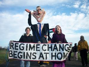 Brize Norton demo, 2nd December 2006